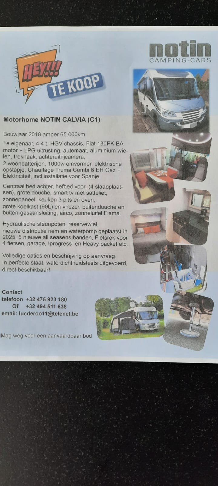 Camper notin calvia te koop