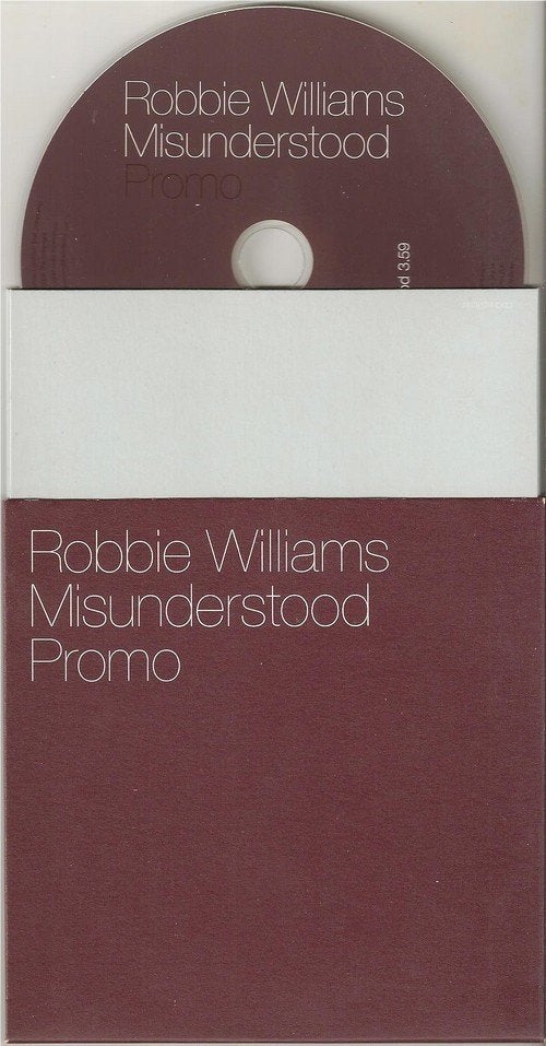ROBBIE WILLIAMS - VERKEERD BEGREPEN - CD-PROMO, Cd's en Dvd's, Cd Singles, Zo goed als nieuw, Pop, Promo, Verzenden