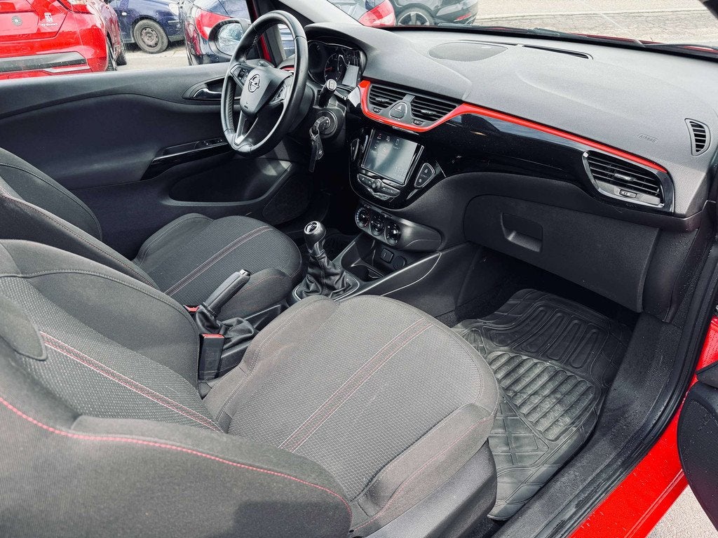 Opel Corsa Corsa 1.4 essence, Black Edition, Garantie 1 an, Autos, Rouge, USB, Achat, 90 ch