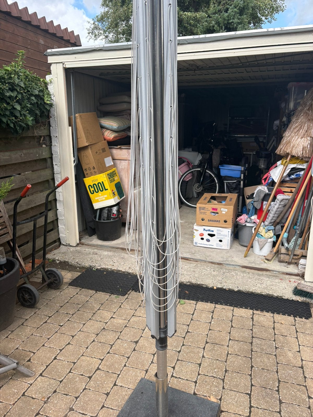Brabantia deoogmolen +anker +hoes, Enlèvement, Utilisé, Séchoir