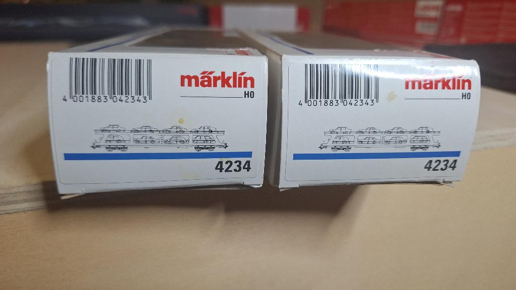 Marklin 4234, Hobby en Vrije tijd, Modeltreinen | H0, Wisselstroom, Gebruikt, Wagon, Ophalen of Verzenden