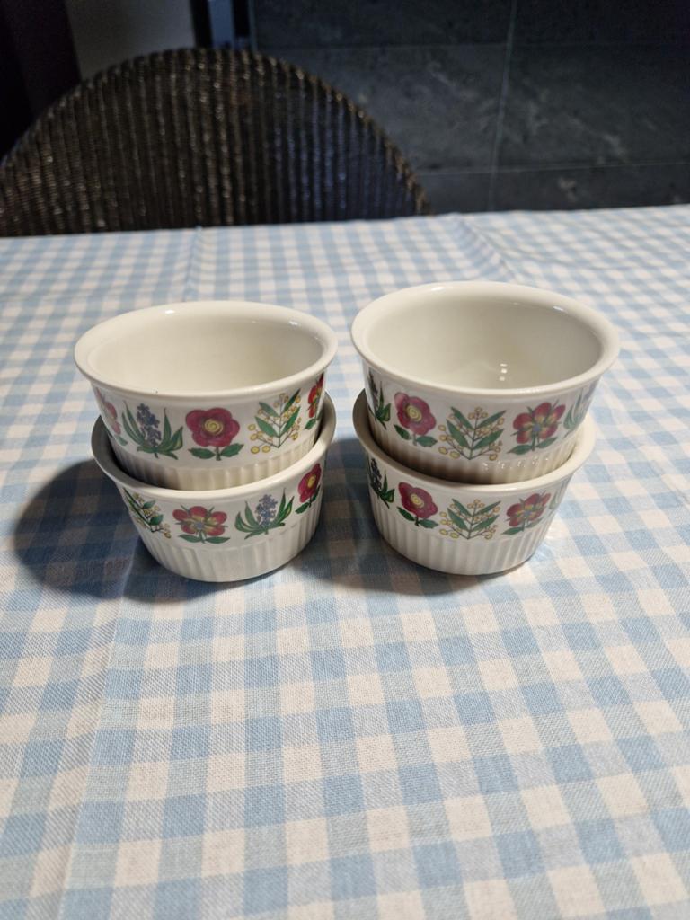 4 Ramekins, Villeroy en Boch, Luxemburg, Antiek en Kunst, Ophalen of Verzenden