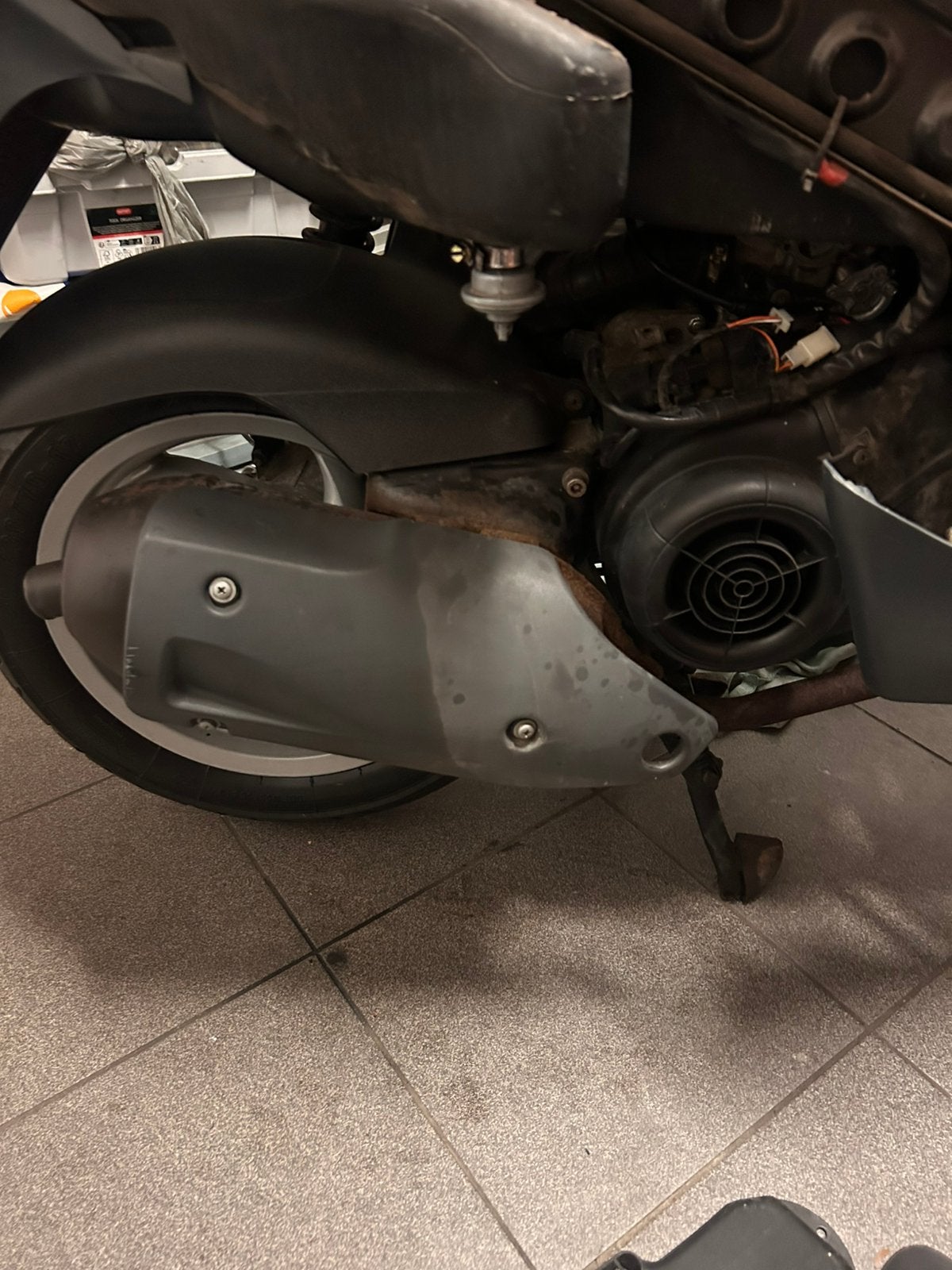 Piaggio 125cc 4takt AC blok, Fietsen en Brommers, Ophalen, Overige modellen, 125 cc, Zo goed als nieuw