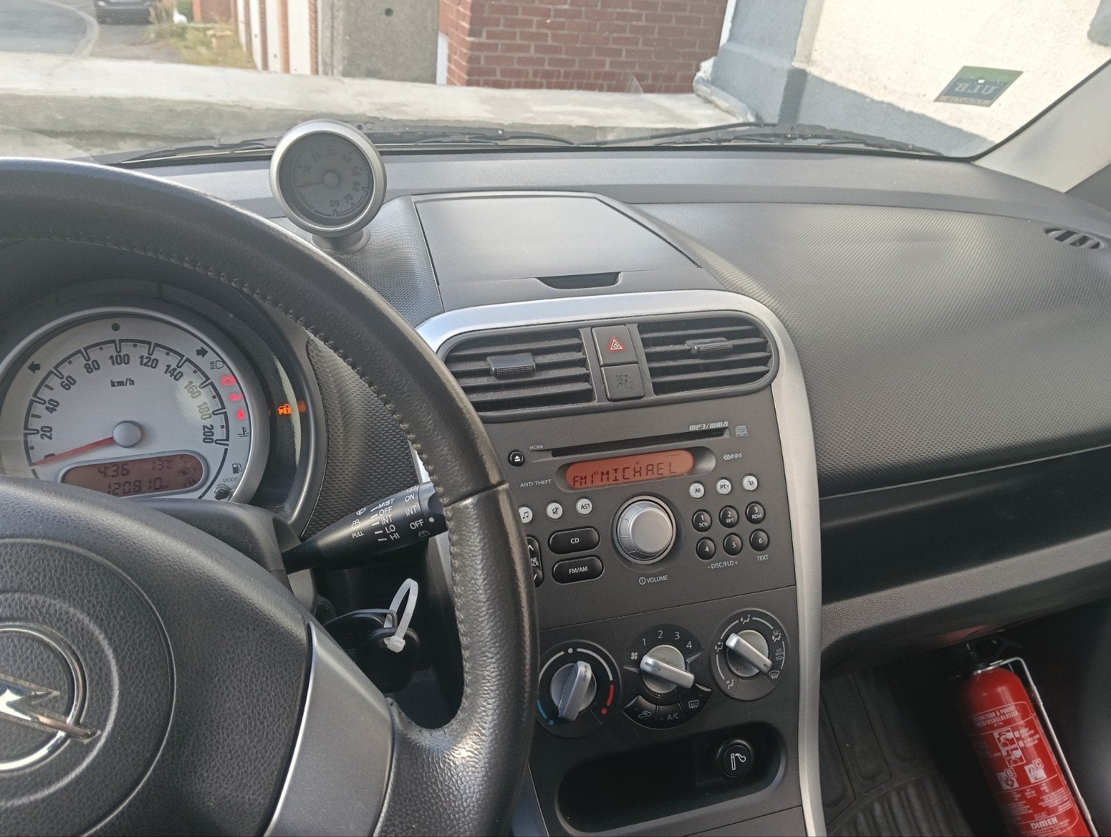 Opel agila, Auto's, Zwart, Handgeschakeld, 5 deurs, Particulier