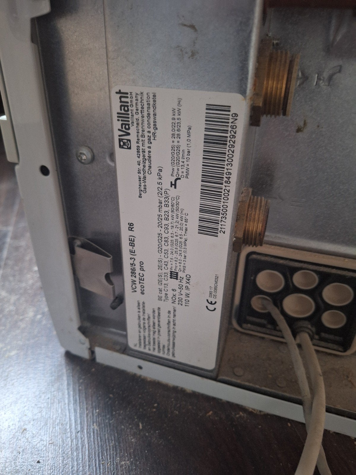 chaudière vaillant ecotec pro - 24kw très bonne état, Elektronische apparatuur, Ophalen