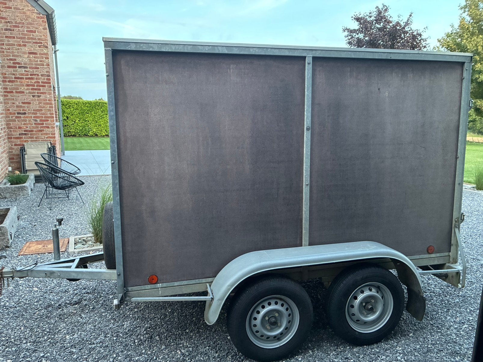 Remorque Cargo Wanlin 750 kg - En bon état Galva, Enlèvement, Utilisé