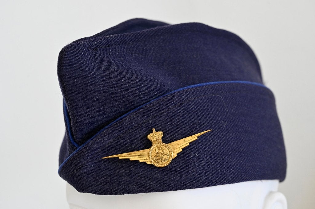 Royal Belgian Air Cadet - Cap, Verzamelen, Verzenden, Luchtmacht, Helm of Baret