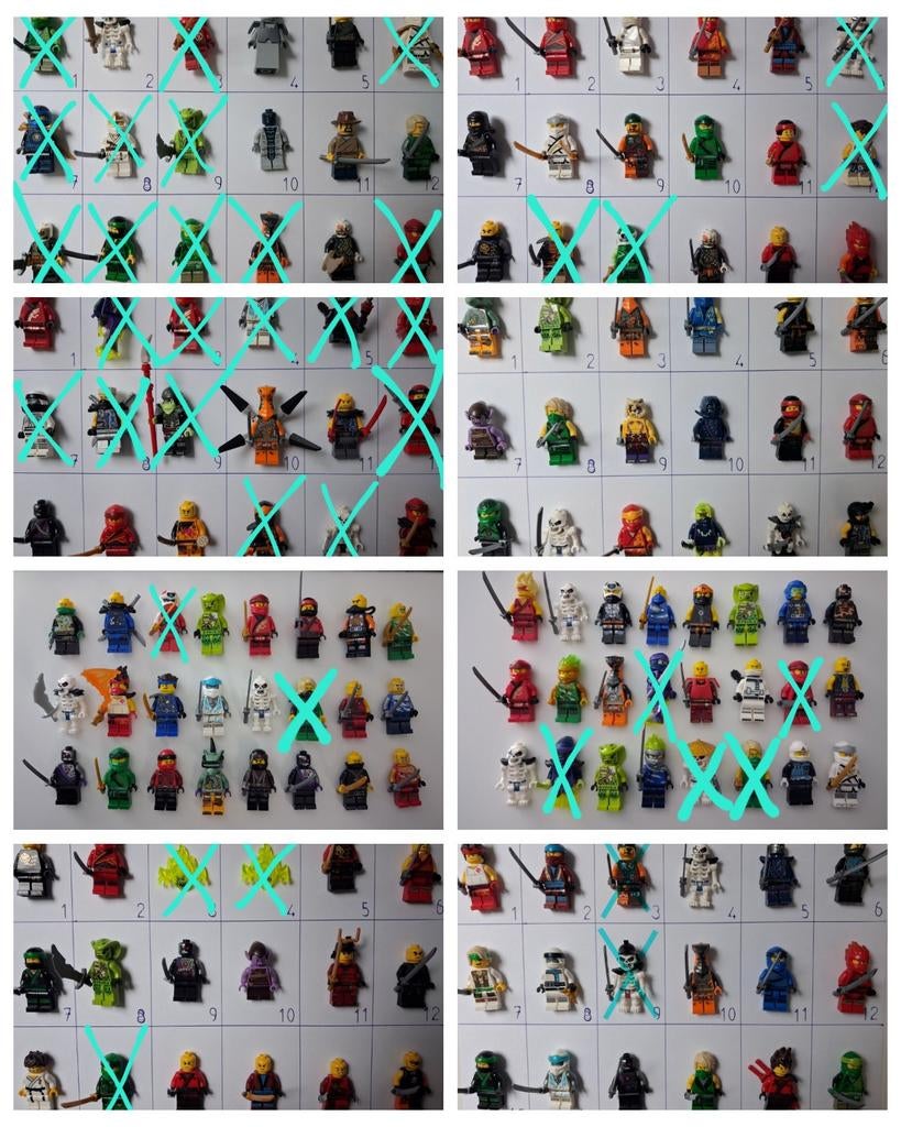 Poupées Lego ~150 Ninjago | Découvrez 2,50€ chacune, Enlèvement ou Envoi, Lego