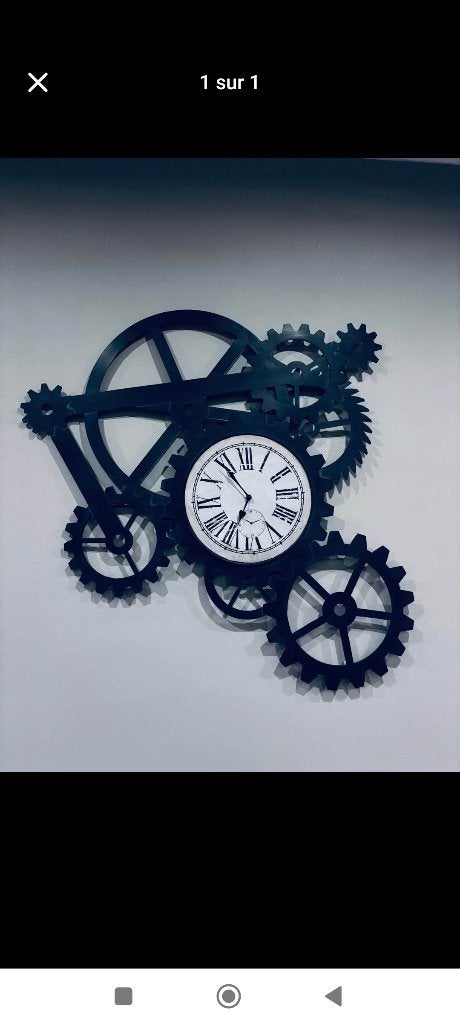 Horloge maison du monde, Noir, Enlèvement, Autres marques, Horloge murale