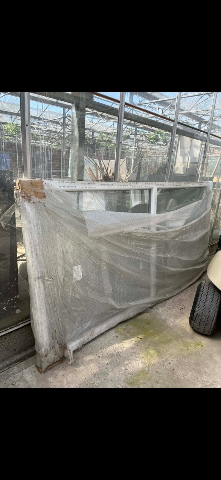 NIEUW Grote raam, Doe-het-zelf en Bouw, Ophalen, Gevelraam of Ruit, Nieuw, Dubbelglas