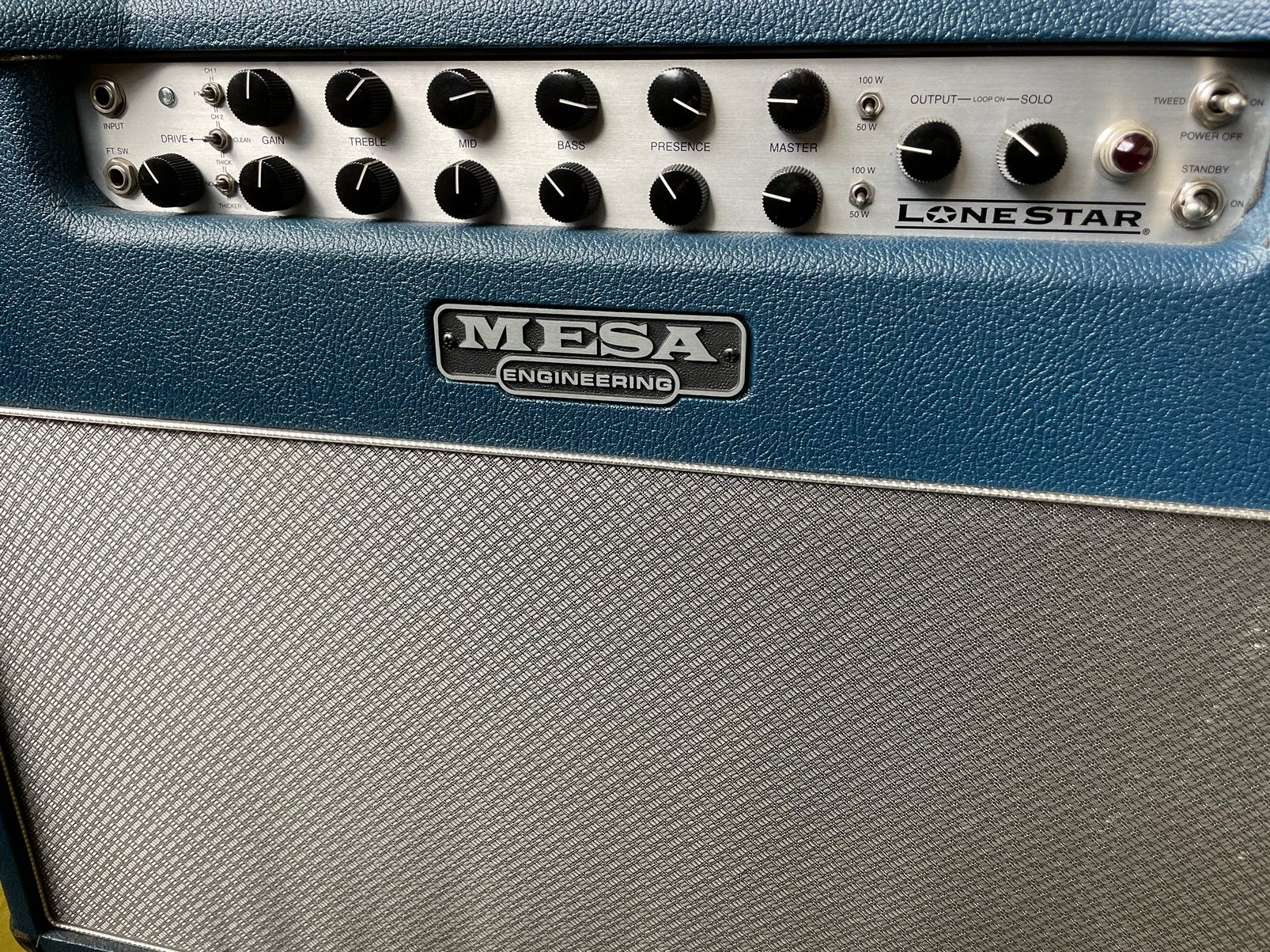 Mesa Boogie LoneStar classic 1x12 blue, Muziek en Instrumenten, Ophalen, Zo goed als nieuw, Gitaar, 50 tot 100 watt