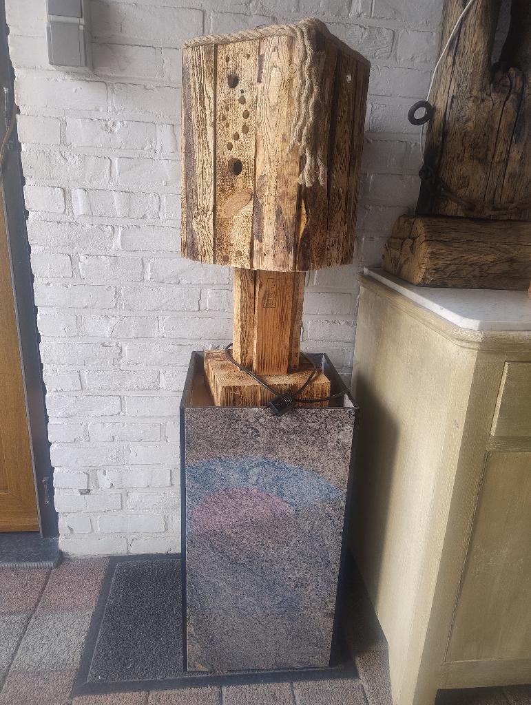 lamp, Ophalen, Nieuw, Hout, Minder dan 50 cm