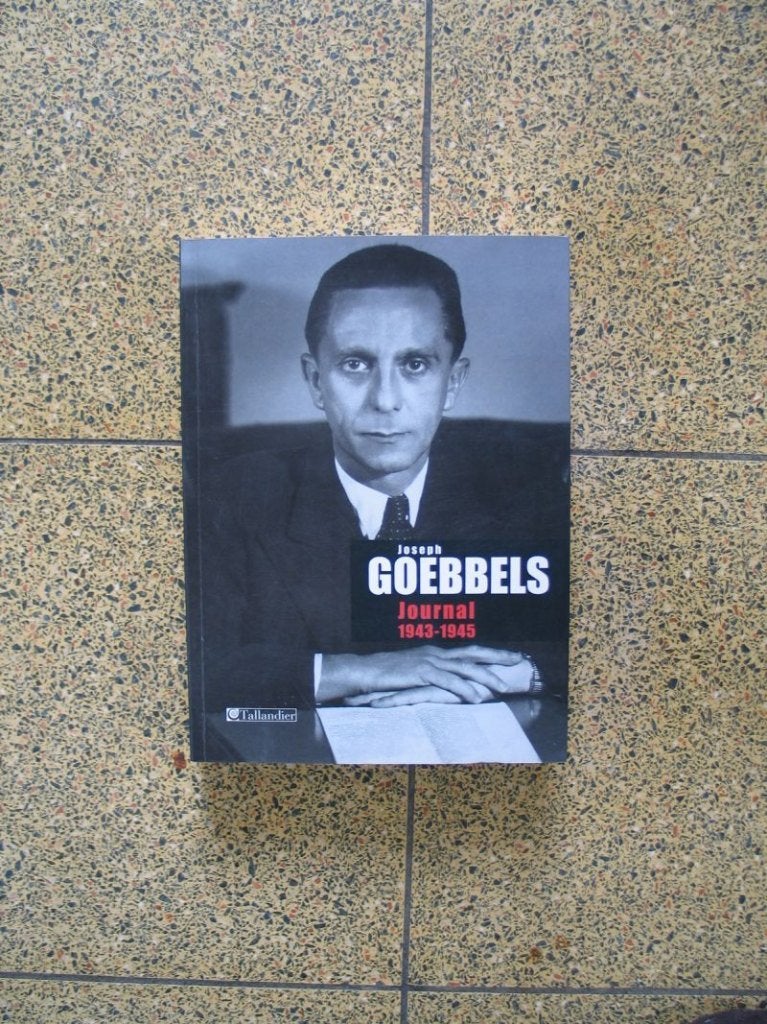 Duitsland Goebbels Hitler Dagboek Journal 1945 Berlijn 1943, Envoi, Deuxième Guerre mondiale, Comme neuf, Général
