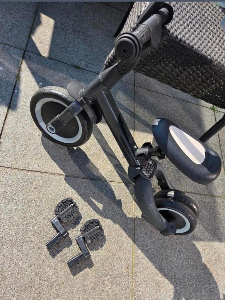 Zeer goede staat 3 in 1 fietsje zwart, Fietsen en Brommers, Ophalen
