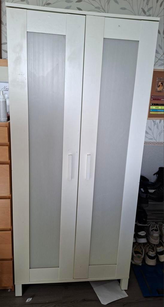 Penderie 2 portes blanche Ikea