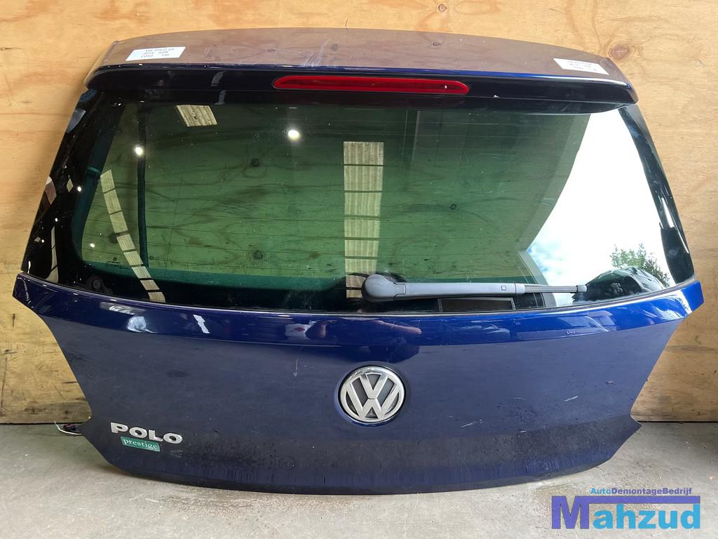 VW POLO 6R Blauw LD5Q Achterklep 2009-2016, Gebruikt, Volkswagen AG, Vw@volkswagen.de, Achter