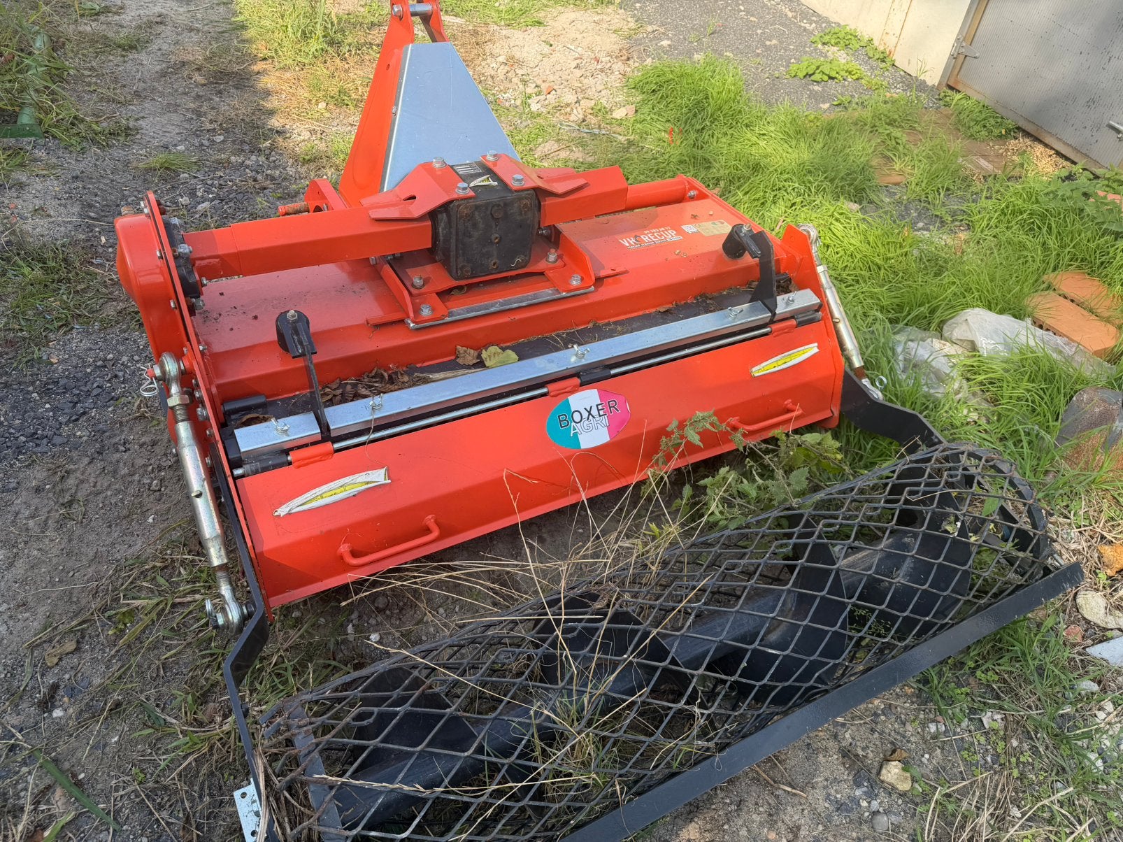 Boxer overtopfrees 125 voor mini tractor, Ophalen, Zo goed als nieuw