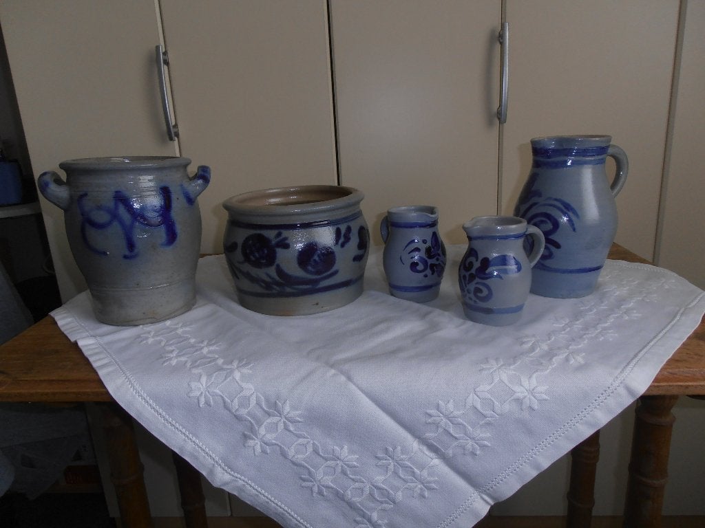 Ouderwetse potten, Ophalen