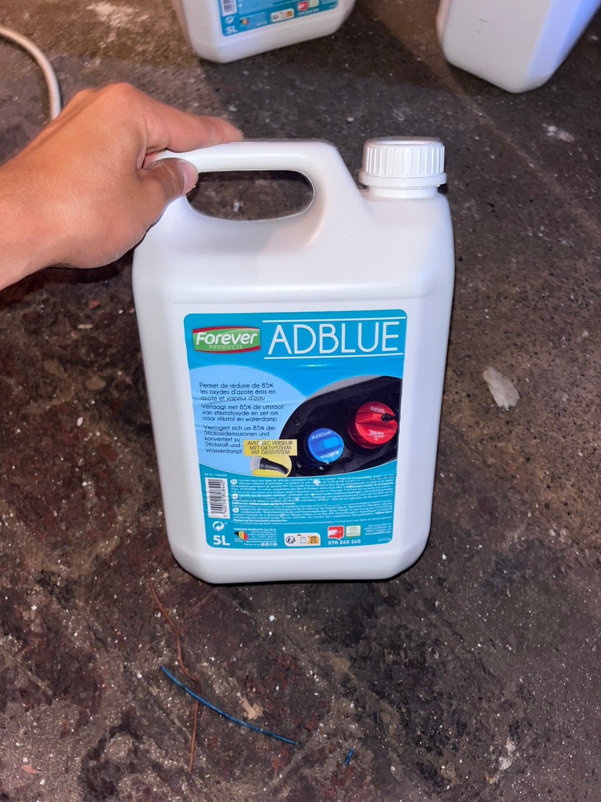 ADBLUE, Enlèvement, Neuf