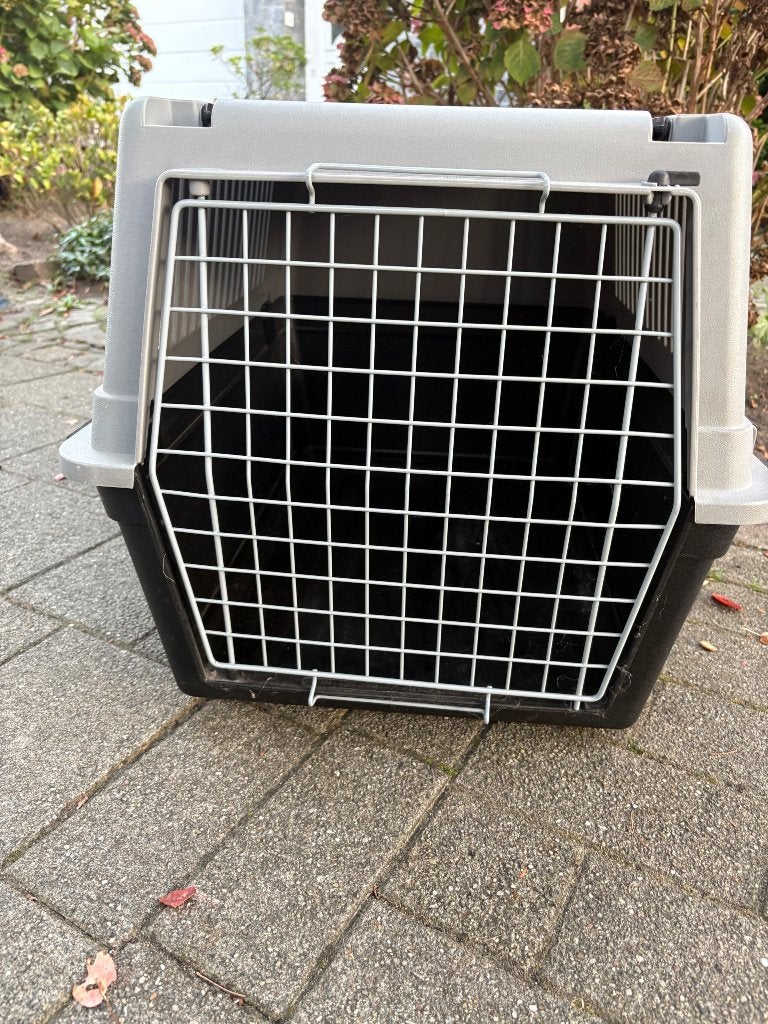 Transportkooi voor hond of kat, Ferplast, Ophalen, Zo goed als nieuw, Hondenren
