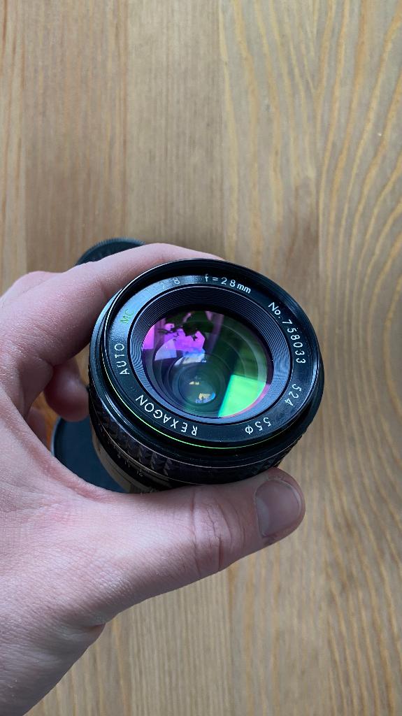 Objectif M42 Rexagon 28mm/F2.8, TV, Hi-fi & Vidéo, Photo | Lentilles & Objectifs, Comme neuf, Objectif grand angle, Enlèvement ou Envoi
