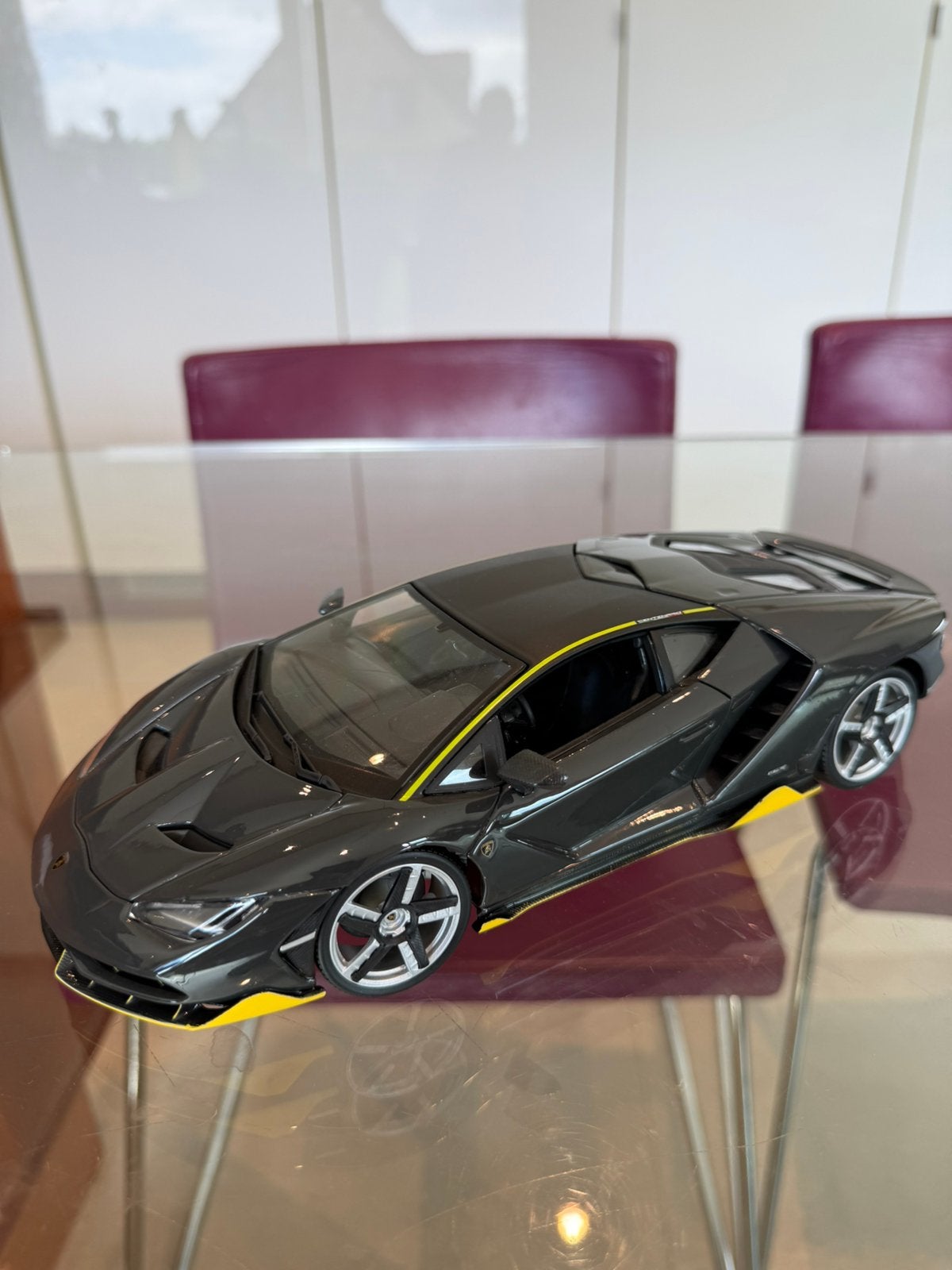 Lamborghini Centenario LP 770-4 1:18 sans boite, Ophalen of Verzenden, Zo goed als nieuw, Auto, Maisto