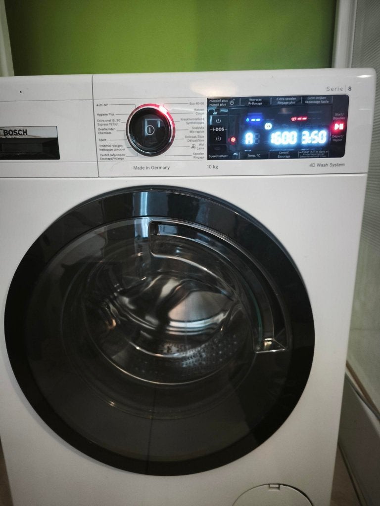 BOSCH WAX32KE1FG wasmachine, Ophalen