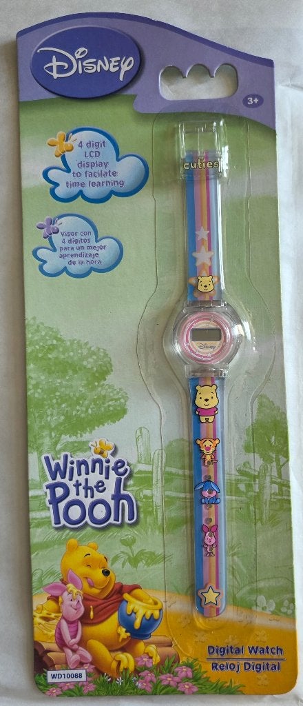 Montre Winnie l'Ourson (Disney) neuf sous blister, Handtassen en Accessoires, Horloges | Kinderen, Nieuw, Jongen, Ophalen of Verzenden