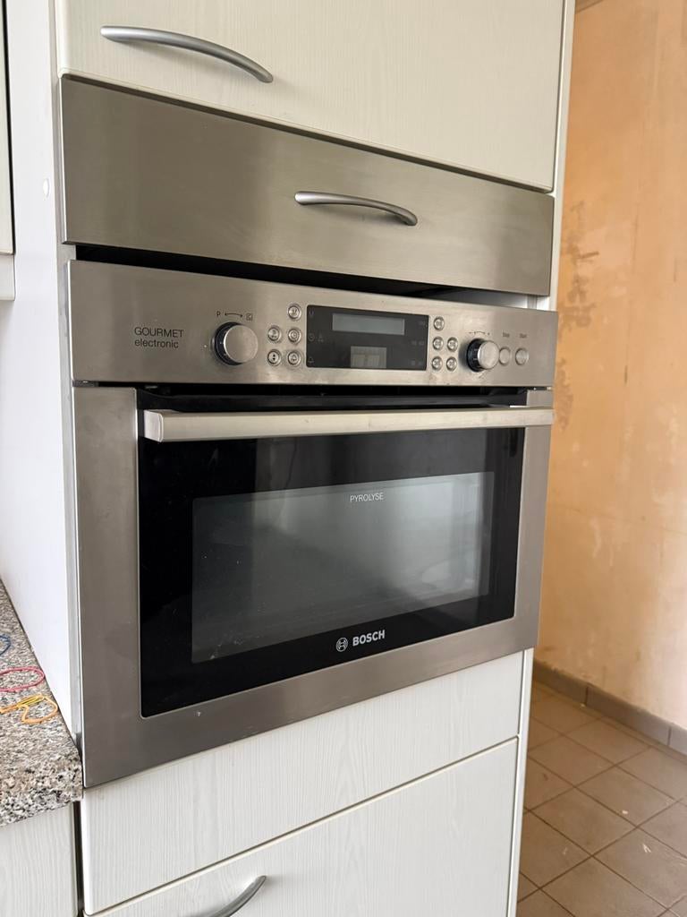 Inbouw combi oven Bosch, Enlèvement, Comme neuf, Encastré, Four