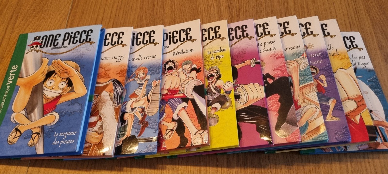 Bibliothèque verte One Piece 1 à 11, Livres, Enlèvement