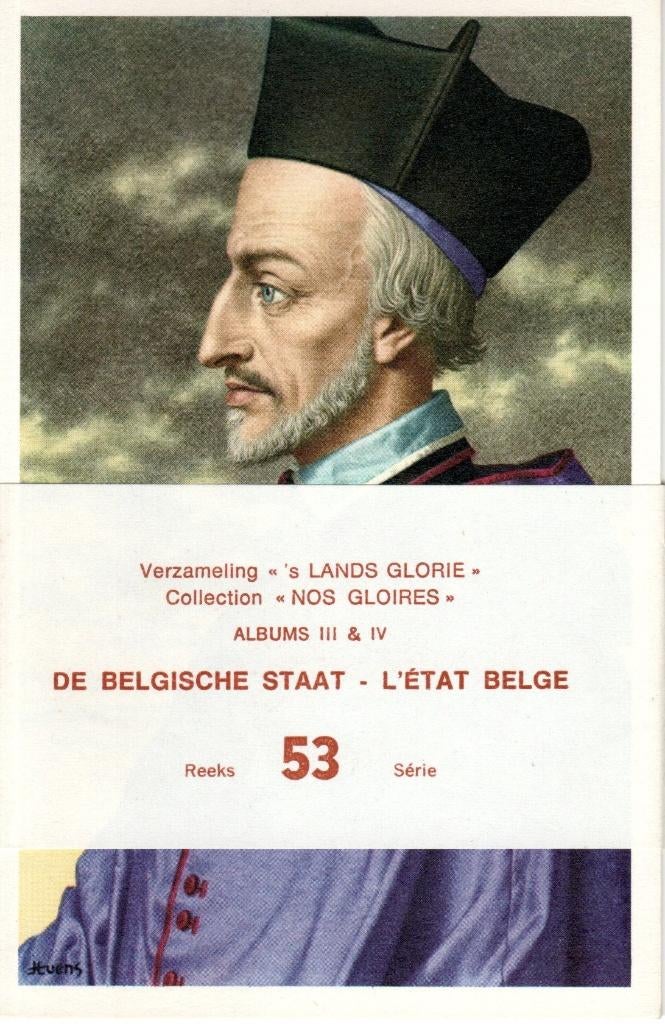 Prentkaarten Historia: 's Lands Glorie (De Belgische staat), Verzamelen, Gebruikt, Ophalen of Verzenden, Voor 1940, Prent