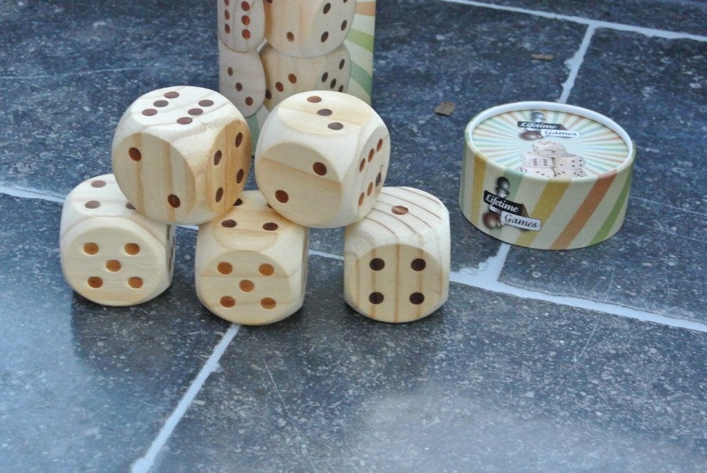 houten dobbelstenen, Kinderen en Baby's, Speelgoed | Educatief en Creatief, Ophalen of Verzenden
