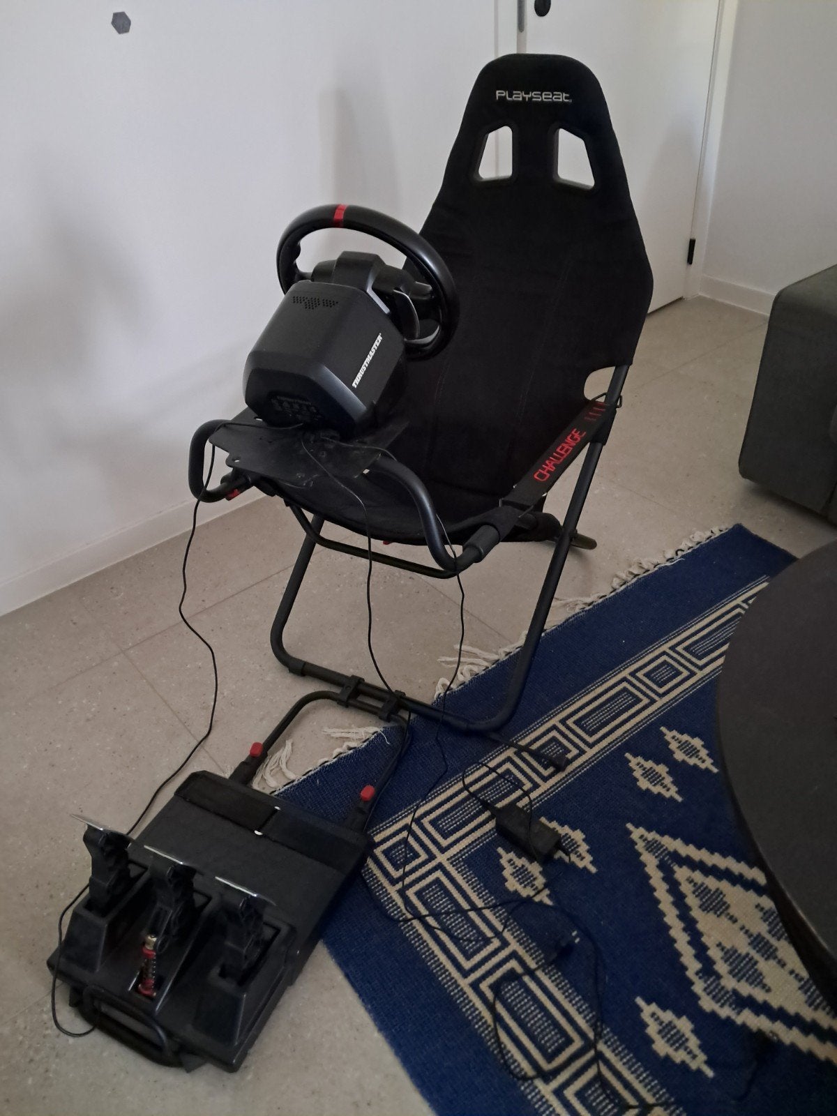 Thrustmaster T248-PS + Playseat, Ophalen