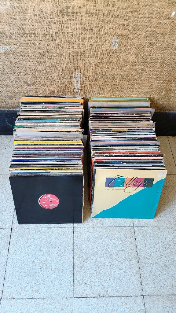 oude vinylplaten +-250 stuks, Cd's en Dvd's, Vinyl | Overige Vinyl, Ophalen, Gebruikt