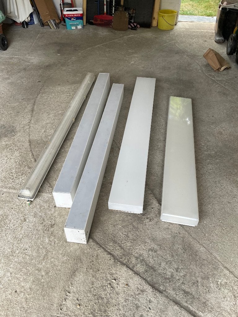 TL lampen armaturen., Huis en Inrichting, Ophalen, Gebruikt, TL- en paneelverlichting