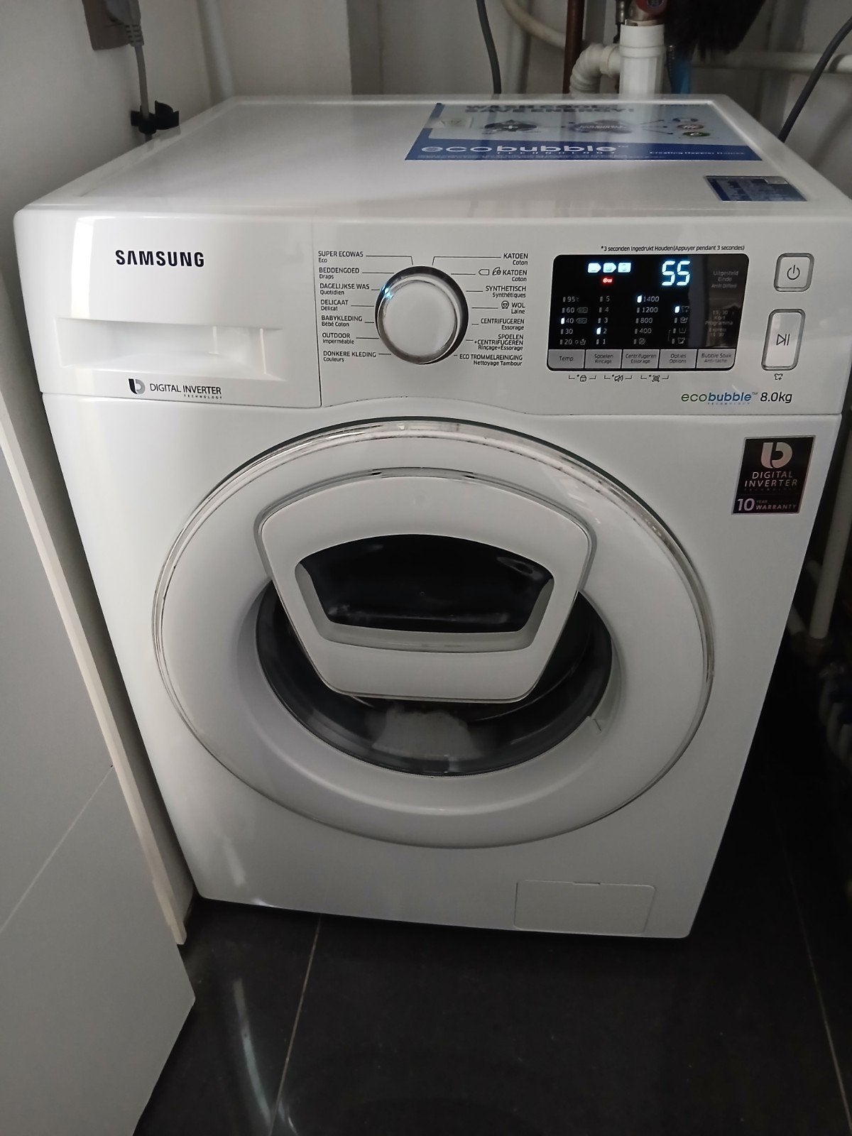 Samsung wasmachine 8 kg, Electroménager, Enlèvement