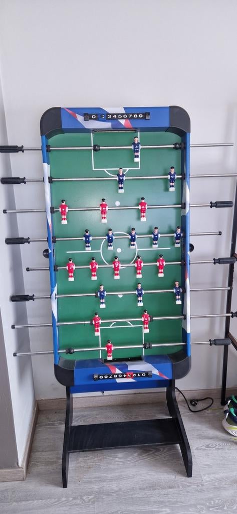 Voetbal tafel, Ophalen
