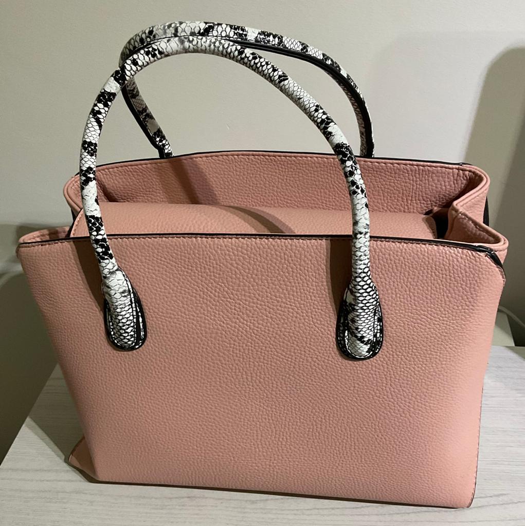 Sac à main Giuliano avec bandoulière, Bijoux, Sacs & Beauté, Enlèvement ou Envoi, Comme neuf, Rose, Sac à main