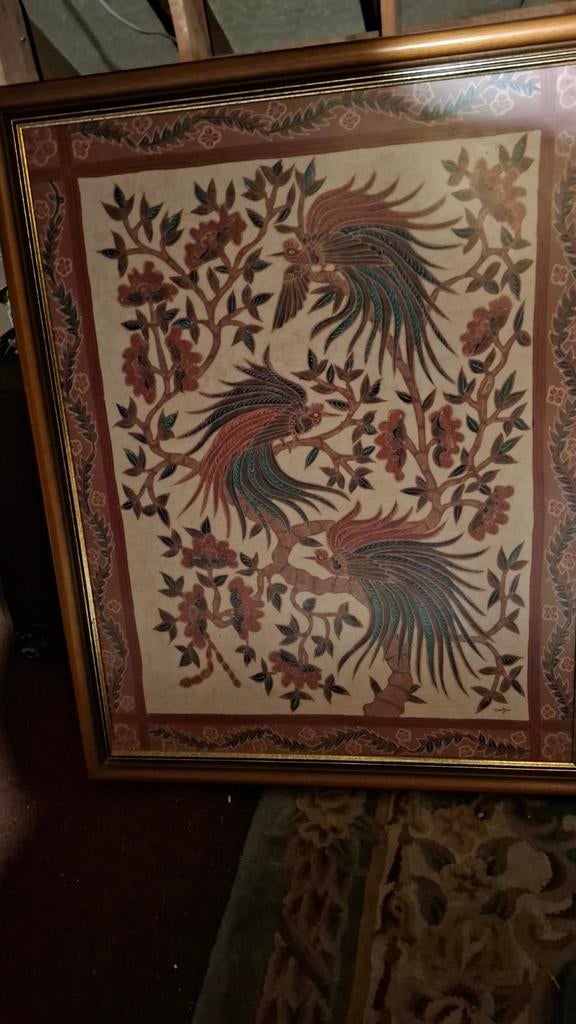Batik doek, Ophalen