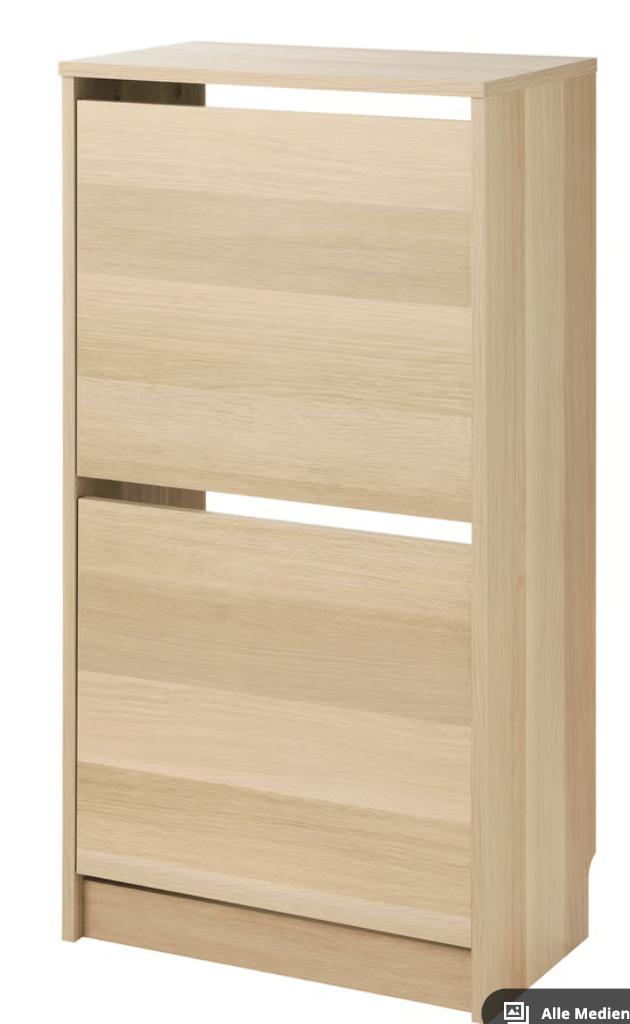 IKEA BISSA eikenhouten schoenenkast - 20€ bespreekbaar, Ophalen, Zo goed als nieuw