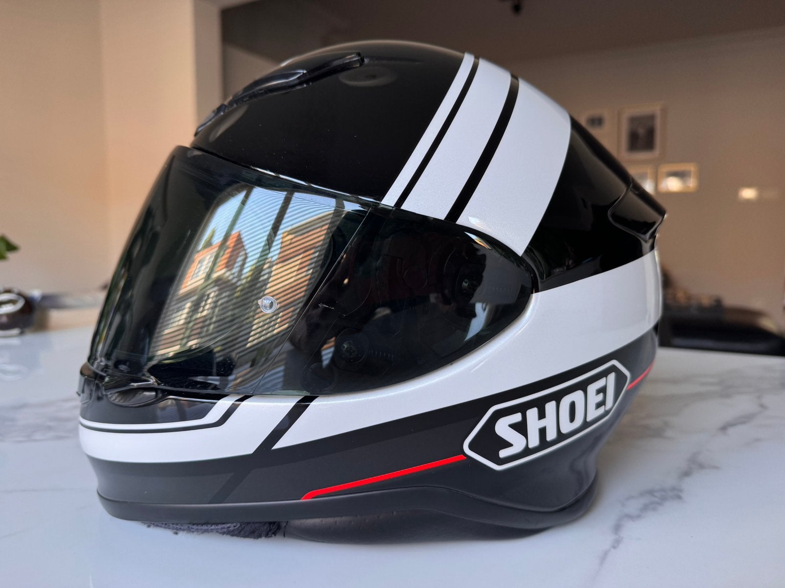 Shoei NXR helm maat L 59-60cm, Seconde main, Casque intégral, Enlèvement, Shoei