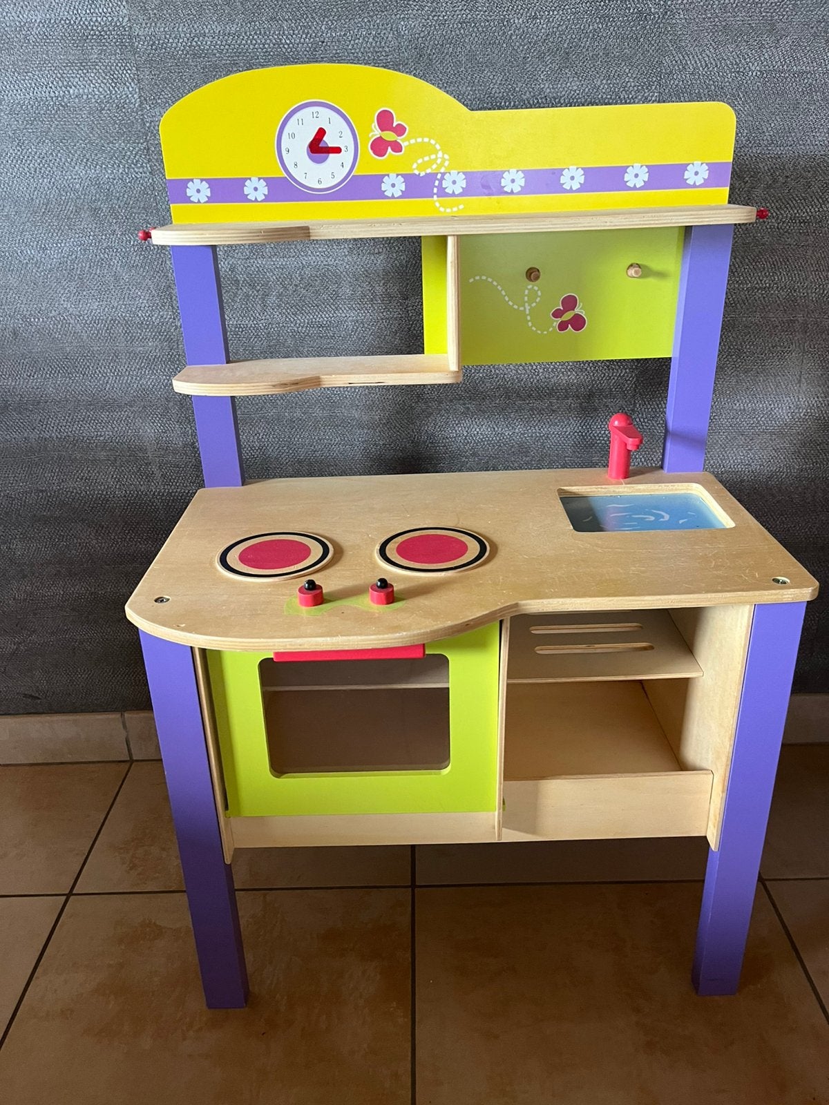 Houten keukentje, Ophalen, Gebruikt, Hout, Speelkeuken