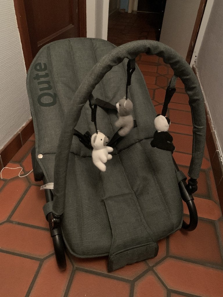 Qute Q-sofa wipstoel, Enfants & Bébés, Autres marques, Avec ceinture(s), Comme neuf, Enlèvement
