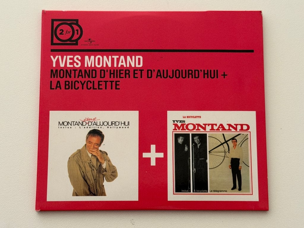 Yves Montand – D'hier et D'aujourd'hui + La Bicyclette, Enlèvement ou Envoi, Utilisé, Album