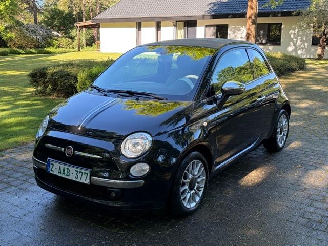 Fiat 500 Cabrio 0,9 Twinair - 140918km, Auto's, Fiat, Voorwielaandrijving, 4 zetels, Stof, Cabriolet