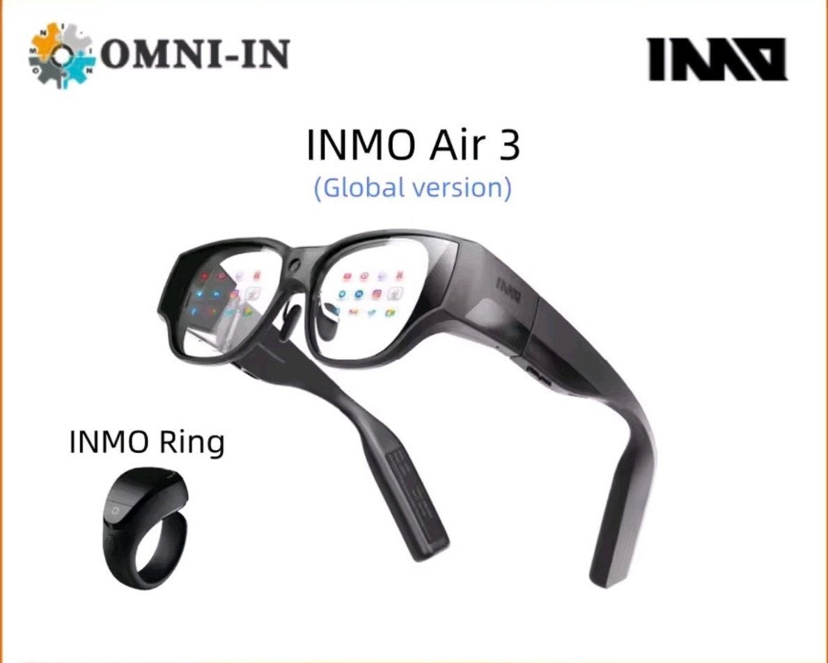 INMO AIR 3 : Lunette XR immersive tout en un portable, Computers en Software, 13 inch of meer, Verzenden, Nieuw, INMO