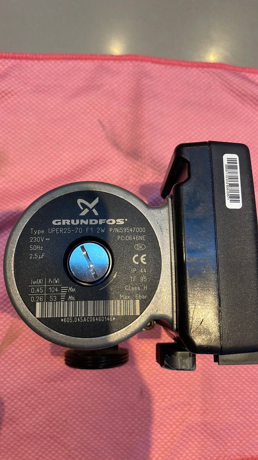 Grunfos pomp cv ketel, Electroménager, Pièces & Accessoires, Enlèvement, Utilisé