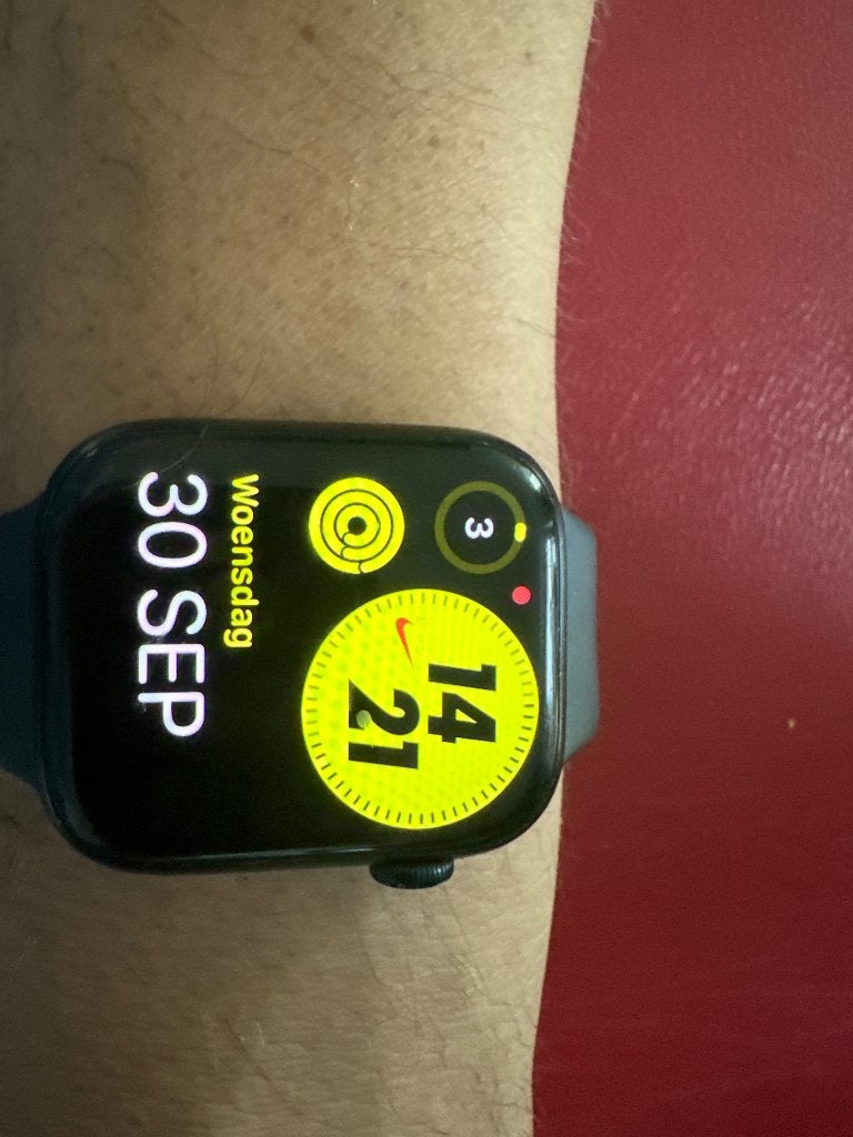 Iwatch series 8, Ophalen, Stappen, Blauw, Apple Watch