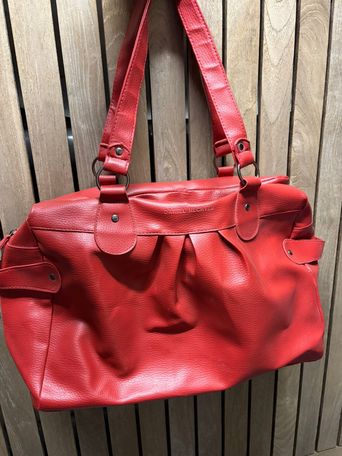 Sac à bandoulière rouge tomate pour femme, Daniel Hechter, Enlèvement ou Envoi, Comme neuf