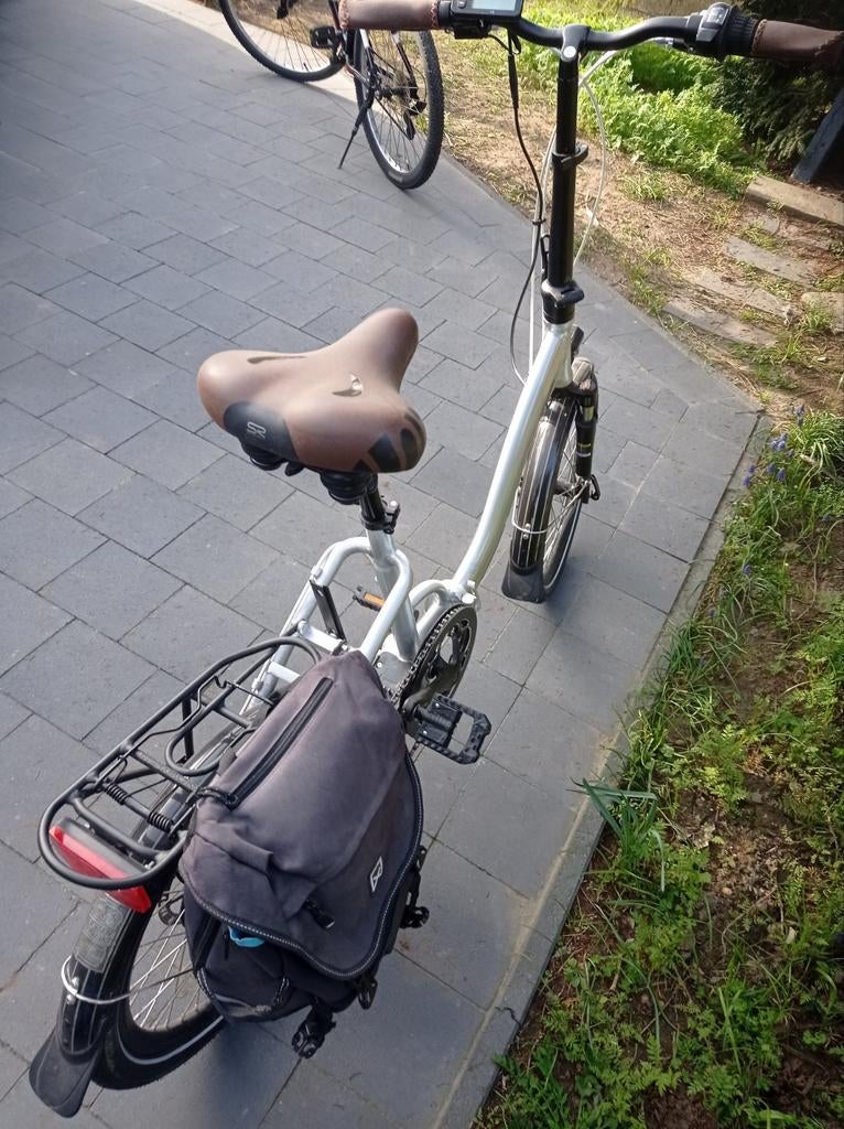 Electrische plooifiets, Ophalen